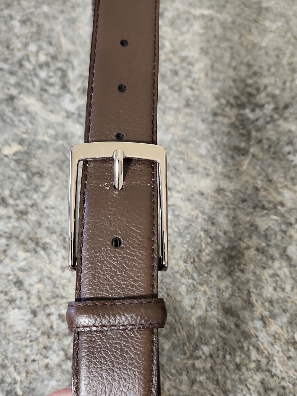 Men's Reversible Leather Belt